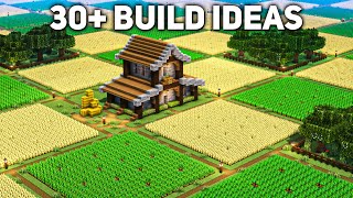 30 Build Projects for Survival Minecraft 119 4 [upl. by Holmen]