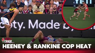 ‘This is crap’ 🤬 Crows gun savaged by Kingy  Heeney hit to cost himself 🥇 Brownlow  First Crack [upl. by Aivekal884]