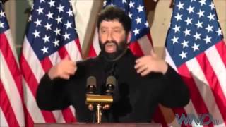 Jonathan Cahn Calls Out Obama Supreme Court Justices on Capitol Hill [upl. by Euqinomahs]