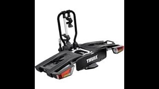 Thule 933 EasyFold XT 2 bike towball carrier installation and review [upl. by Aehc]