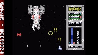 MSX  Super Laydock  Mission Striker 1987 [upl. by Novad597]