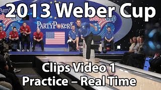 Weber Cup 2013 — Clips Video 1 — Practice RealTime [upl. by Barolet564]