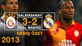 2013  Galatasaray 32 Real Madrid  Geniş Özet  Full HD [upl. by Uthrop695]