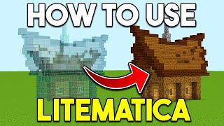 How to download Litematica And how to use Litemaitca [upl. by Fisch]