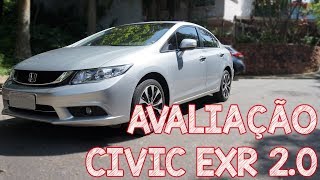 Avaliação Honda Civic EXR 20 2016  um usado com ótimo custo benefício [upl. by Hinze914]