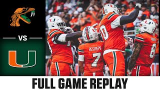 Florida AampM vs Miami Full Game Replay  2024 ACC Football [upl. by Ioab245]