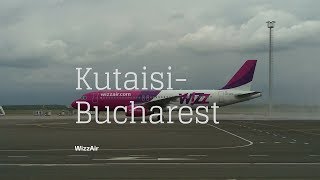 KutaisiBucharest WizzAir TRIPREPORT [upl. by Nerret438]