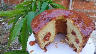 BOLO DE FUBÁ COM COCO E GOIABADA DELICIOSO 😋 [upl. by Alistair429]