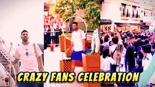 Crazy Fans Welcome Lionel Messi in New Jersey Argentina vs Chile Match  Messi News [upl. by December]