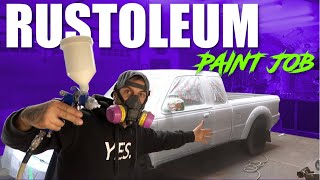 50 Rustoleum Paint Job quotHOW TOquot DIY [upl. by Zigmund]