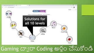 4 Googles Blockly Games  Turtle Game Full Solution  Understanding coding concepts through games [upl. by Vachell301]