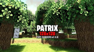 🍁 MCPE 121 PATRIX 128x128  CSPE v200 Ultra Realista [upl. by Minton]