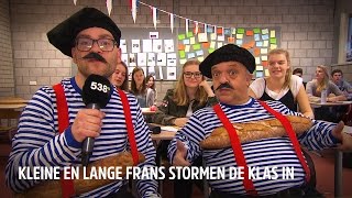 Lange Frans verrast Franse lerares  De Beste Wensen Van 538 [upl. by Anaitak]