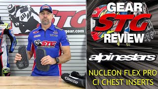 Alpinestars Nucleon Flex Pro Ci Chest Inserts Review [upl. by Mccowyn]