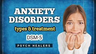 Anxiety Disorders in the DSM 5  Types of Anxiety Disorders  Urdu  Hindi I Psych healers [upl. by Ayhay274]