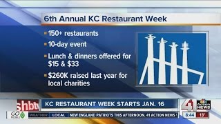 KC Restaurant Week starts Friday [upl. by Nereil]