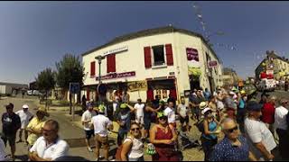 VIDEO 360° Tour de France 2018  le mont Mercure Vendée accueille la caravane publicitaire [upl. by Corel429]