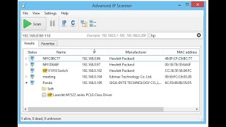 Ip scannerمعرفة تفاصيل الاجهزة المتصلة بالشبكة المحلية [upl. by Geneva]