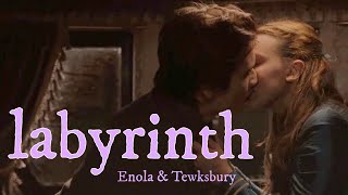 Enola and Tewksbury editLabyrinth by Taylor Swift Enola Holmes Ella Lin [upl. by Telfore98]