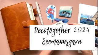 decotogether 2024 KW 18 Seemannsgarn decotogether2024  decotogether24  plan with me [upl. by Noislla]