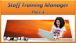 VBA Excel  Employee Training Manager  Excel 2010 Part 3 [upl. by Attenod]