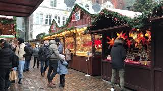 Lubeck Christmas Market ❤️ Germany [upl. by Cadmarr123]