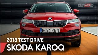 2018 SKODA KAROQ 20 TDI 4x4 DSG  TEST DRIVE eblogAUTO [upl. by Benis]