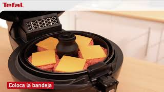 Tefal Actifry Genius XL 2 en 1  Cómo usar la bandeja y la sartén a la vez [upl. by Martita]