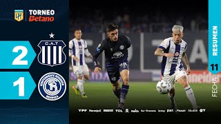 TALLERES 2  1 INDEPENDIENTE RIVADAVIA I Resumen del partido  TorneoBetano 2024 [upl. by Yrdnal]