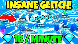 NEW💎INSANE GEM GLITCH In Pet Simulator X  How To Make BILLIONS OF DIAMONDS In A MINUTE ROBLOX [upl. by Ahsyak539]