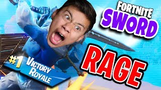 FORTNITE SWORD RAGE Infinity Blade is Out of Control [upl. by Adne]