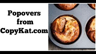 PopOvers  Learn to Cook [upl. by Ytsihc]