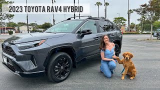 Check Out My New 2023 Toyota RAV4 Hybrid XSE Find Out Why I Got It For The 2nd Time amp What I Love [upl. by Aseret]