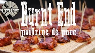 Burnt End avec poitrine de porc fumée [upl. by Ilujna524]