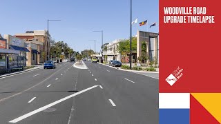 Woodville Road Upgrade Timelapse [upl. by Aniratac]