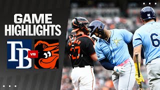 Rays vs Orioles Game Highlights 9724  MLB Highlights [upl. by Forcier683]