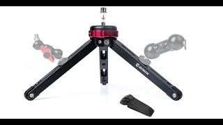 Moman Mini Tripod Review [upl. by Eineeuq397]