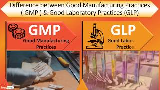 Difference between GMP Good Manufacturing Practices🏭 amp GLP Good Laboratory Practices🏷️🔬 [upl. by Jutta]