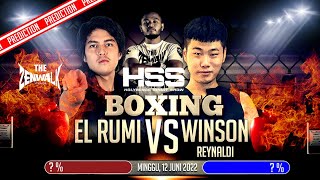 El Rumi VS Winson Reynaldi HSS Boxing  quotTHE ZENWALKquot Adi Paryanto Pro MMA Fighter [upl. by Naihtsirc]