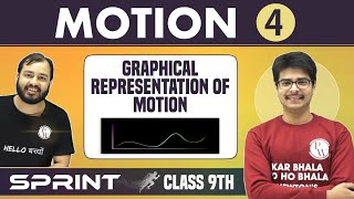 Motion 04  Graphical Representation of Motion  Slope and Area  Class 9  NCERT  Sprint [upl. by Rego689]