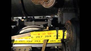 How to set up a Walschaerts Valve Gear with Measuring Tape [upl. by Verna]