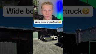 Teslas First Wide body Cybertruck tesla cybertruck widebody teslacybertruck [upl. by Pliner]