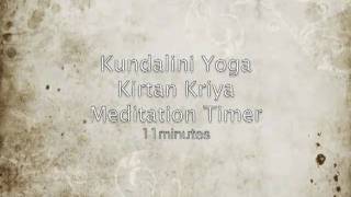 Krtan Kriya Meditation Timer [upl. by Berlinda]