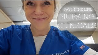 A Day In The Life of A Nursing Student CLINICALS [upl. by Cinelli187]