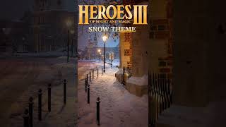 Heroes III Snow Theme  Krakow Poland heroes3 snow poland krakow nostalgia [upl. by Ellata516]