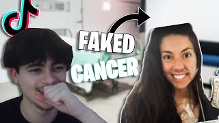 This TikToker Faked Cancer For Clout 😳 [upl. by Anul]