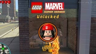 Lego MarvelUnlock Elektra [upl. by Kayla]