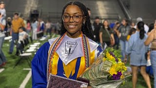 First black salutatorian at Santa Gertrudis Academy makes history [upl. by Elnukeda]