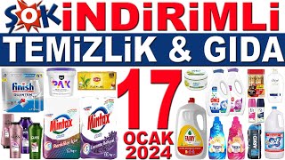 ŞOK BU HAFTA İNDİRİMLİ ÜRÜNLERİ  TEMİZLİK VE GIDA  ŞOK KAMPANYALI ÜRÜNLERİ  ŞOK 17 OCAK KATALOĞU [upl. by Ydissahc]