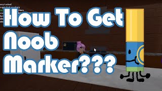 How to get NOOB Marker in Find the Markers Roblox 2024 [upl. by Garzon]